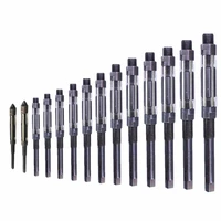 1PC Adjustable Hand Reamer HSS Size Range Alloy Steel Reamer Hand Reamer Machine Cutting Tools (10/12/15/17/19/20/21/23/25/26mm) 1