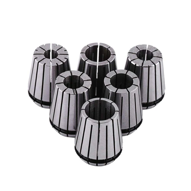 6 шт. ER32 пружинный цанговый набор для ЧПУ Workholding гравировальный станок и фрезерный токарный инструмент 10-20 мм