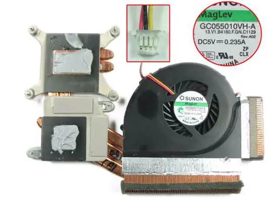 SUNON 60Y5493 60Y4981 60.4CU17.001 5V 0.235A 3-проводной 3-контактный вентилятор радиатора
