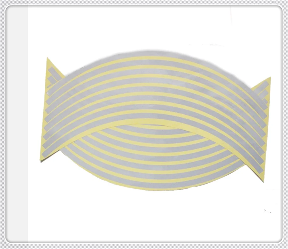 16 PCS Universal Motorcycle Wheel Reflective Sticker Bicycle Decal for YAMAHA FZ-09 MT-09 SR FZ6 FAZER FZ6R FZ8 MT-07 FZ-07