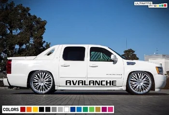 

For 2 Side Decal Sticker Kit for Chevrolet Avalanche Brake Pedal Disc Alternator Lift