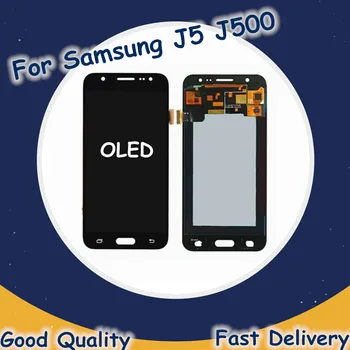 

OLED LCD For Samsung Galaxy J5 2015 J500 LCD Display Touch Screen Digitizer LCD For Samsung J5 J500FN J500F Display Replacement
