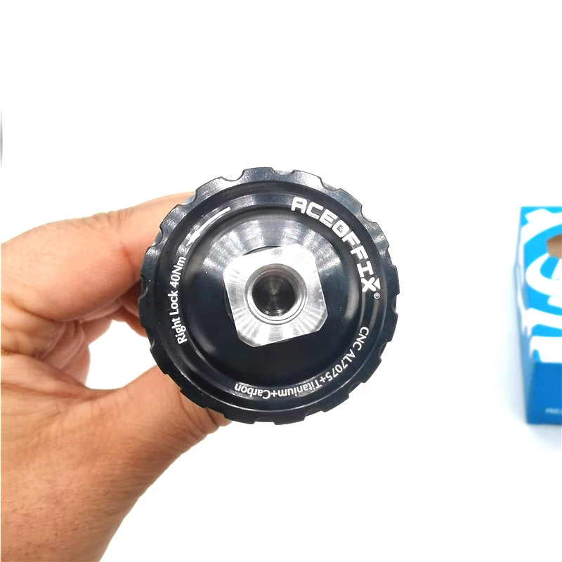 Description Picture 4 of item3 colors ultralight Titanium square taper bottom bracket 119mm for Brompton bike