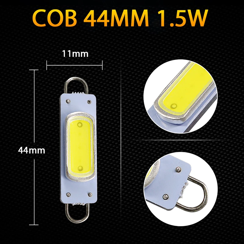 HLXG 2 шт. белый 44 мм COB жесткие петли СВЕТОДИОДНЫЕ Фары Лампочка для салона автомобиля 561 562 212-2 поворота зазор сигнала купольные огни авто 12 В