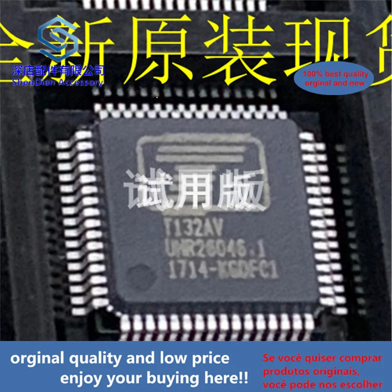 1pcs 100% orginal and new T132AV QFP64 LQFP-64 best qualtiy