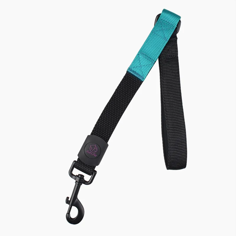 

2018 New Style Nylon Buffer Hand Holding Rope Double Stitching Reflective Anti-Wear Resistance to Pull Medium Large Dog Hand Hol