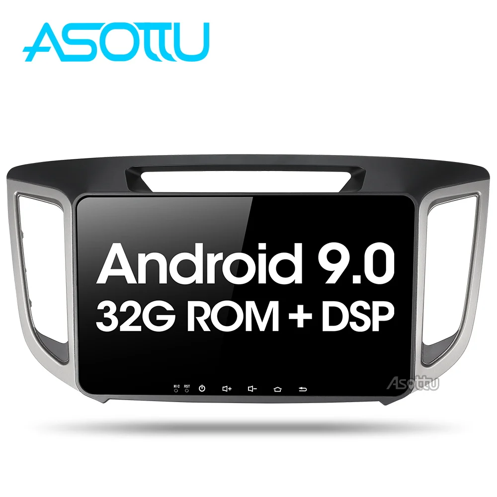 

Asottu CIX251060 PX30 2G android 9.0 car navigation dvd player 1024*600 For HYUNDAI IX25 CRETA gps car multimedia player dvd