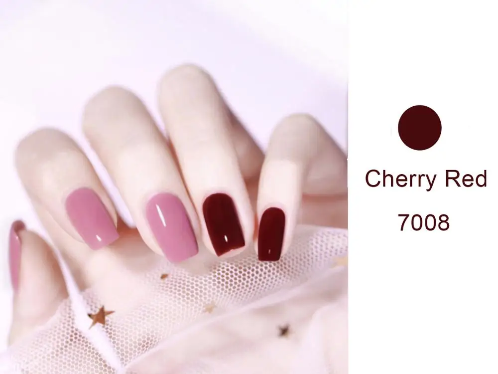 7008 Girl2girl Гель-лак для ногтей 50 цветная СВЕТОДИОДНАЯ Лампа гель-отмачиваемый Гель-лак дизайн ногтей 6 мл - Цвет: 7008