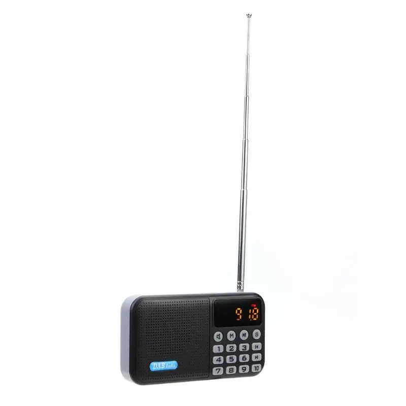 P8 мини DAB/DAB+/FM радио приемник ЖК-дисплей скандинавский стиль Крытый Открытый Многофункциональный Bluetooth MP3 мультимедийный плеер