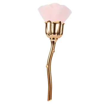 

Nail Art Dust Brush For Manicure Rose Head Brush Blush Powder Brushes Fashion Gel Nail Accessories Nail Material Tools