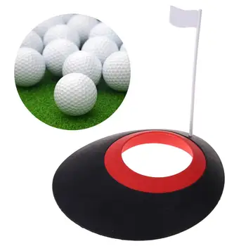 

OOTDTY 1 Pc Golf Plastic Hole Cup Indoor Outdoor Backyard Practice Sign