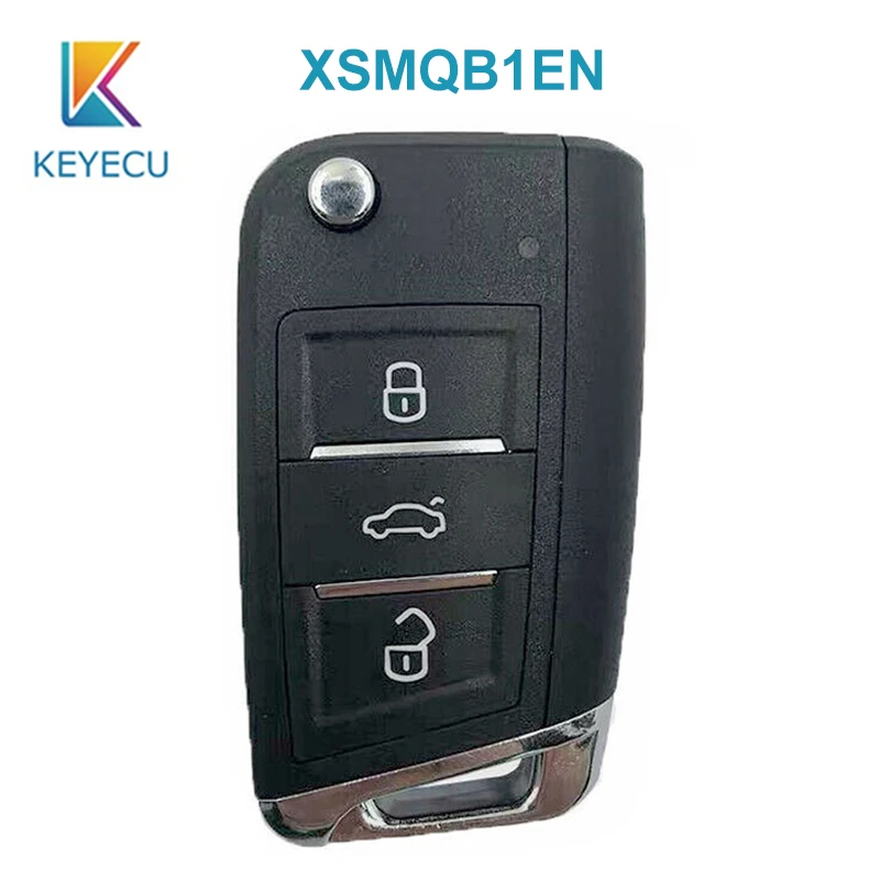 KEYECU Xhorse XSMQB1EN универсальный дистанционный ключ близость MQB Тип 3 Кнопка для VVDI ключ инструмент VVDI2