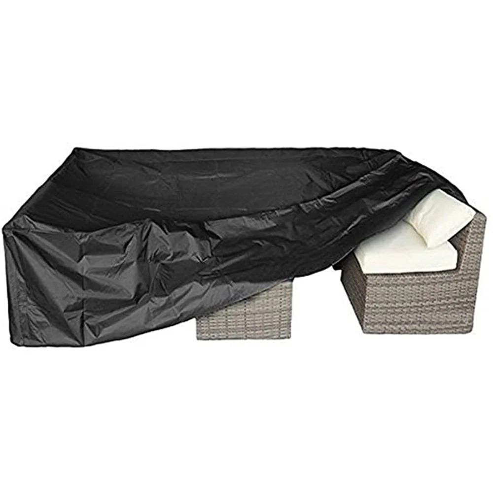 Description Picture 4 of item80 Sizes Black Outdoor Patio Garden Furniture Covers Rain Snow Chair covers Sofa Table Chair Dust Waterproof Proof Cover