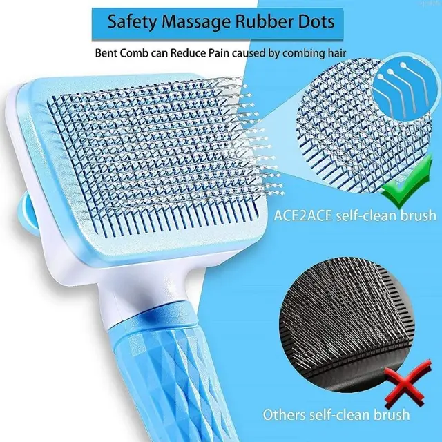 Efficient Long Hair Dog Hair Remover Brush