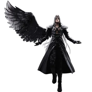 

Play Arts PA KAI Final Fantasy VII FF7 Sephiroth With Wings Cloud Strife Action Figure PVC 29cm Movie Model Collection Toys