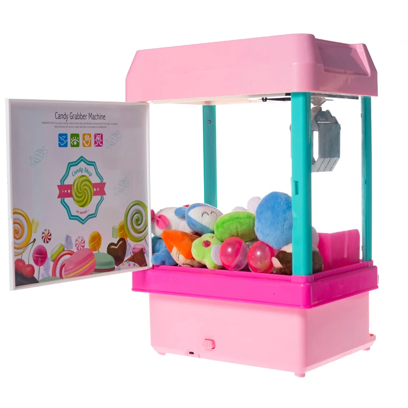 Игровой автомат для куклы с захватом, зарядка от usb, машина для захвата конфет, машина для захвата кранов, автомат для ловли рыбы, торговый автомат, зажим для куклы, захват