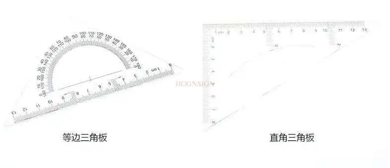Треугольная линейка острый угол isosceles прямоугольный инженерный чертеж измерительный инструмент обучающая Линейка Канцелярские Принадлежности для студентов