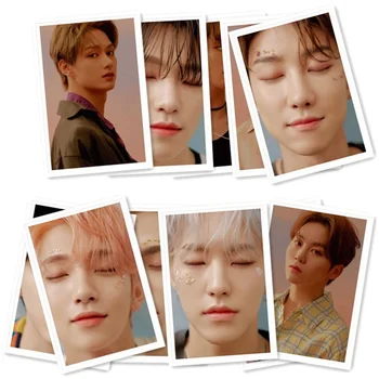 

40PCS/Set KPOP Seventeen Fallin Flower Album Collection Love Letter HD Photo Card PVC Cards Self Made LOMO Card Photocard