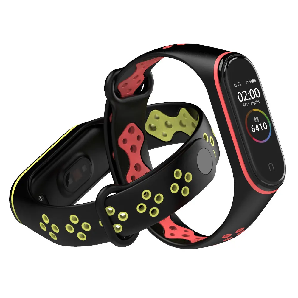 

Mi Band 4 Strap wrist strap for Xiaomi mi band 3 sport Silicone Bracelet for xiaomi Mi band 2 band3 smart watch bracelet