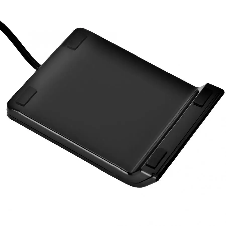 SIM/ATM/IC/ID считыватель смарт-карт USB адаптер Черный считыватель ID-карт