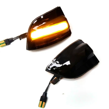 

Side Car light Light For Ford Focus 2 MK2 2004-2008 C-MAX Yellow Black 2x 2* LED