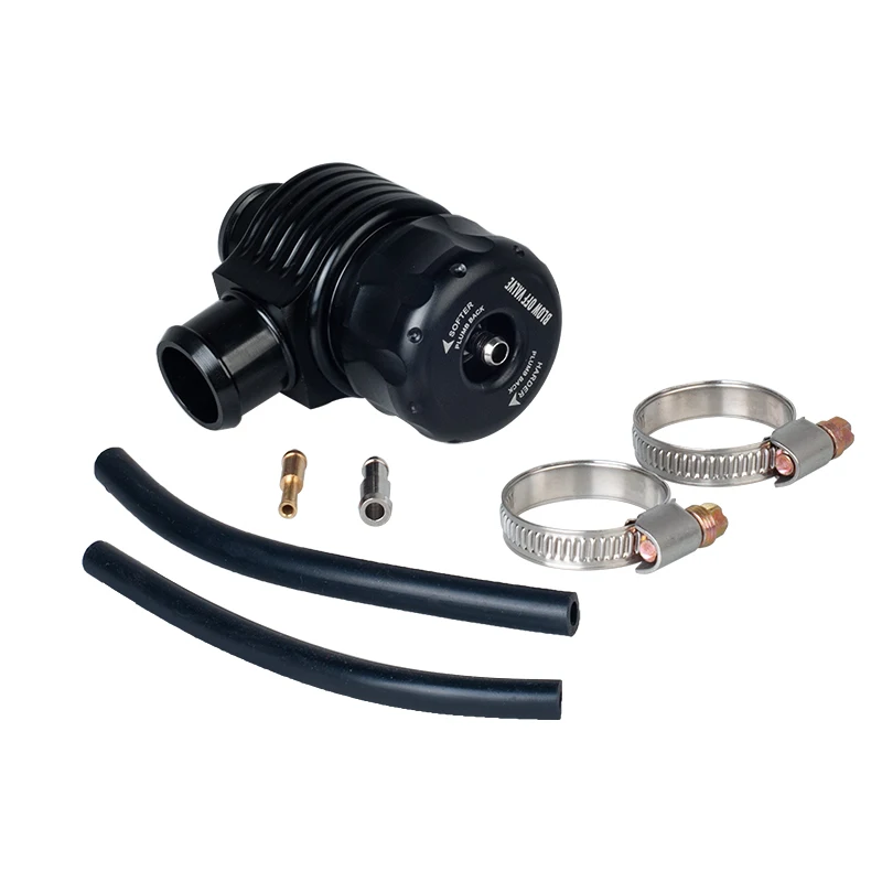 25Mm/1in Turbo Blow Off Valve Kit Aluminum BOV Dump Valve Universal Car Accessory Suitable for Turbo Vehicles with 25Mm/1in Adapters for Vehicles with 25mm / 1in Connection for