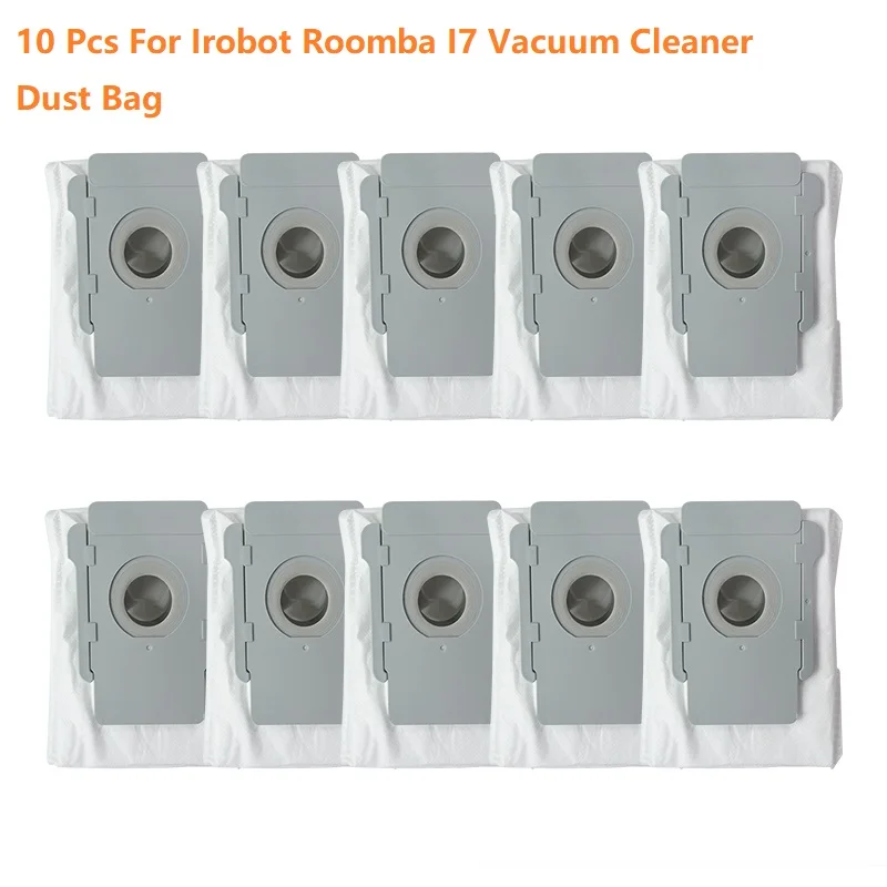 10pcs 10 шт. подходит для Irobot Roomba I7 I7 Plus E5 E6 робот-пылесос пылесборник фильтр-мешки робот-пылесос аксессуары - Цвет: 10pcs