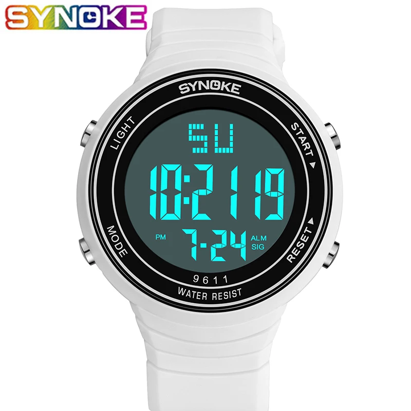 

SYNOKE Men Digital Watches Outdoor Sports Multi Function Waterproof Top Brand Watch Led Repeater Electronic Wrist Watch for Men