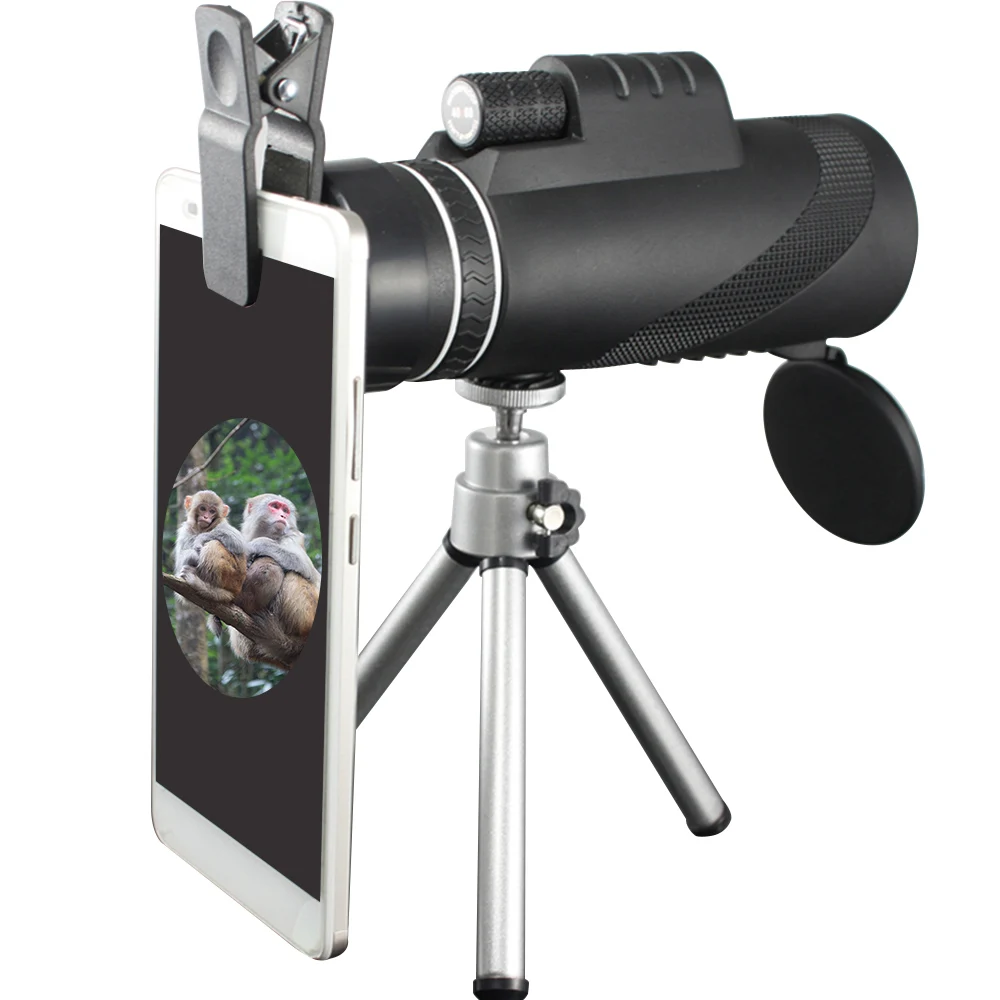 Monocular 40x60 Powerful Binoculars Zoom Field Glasses Great Handheld