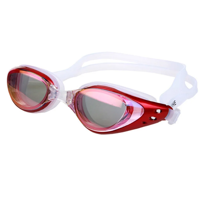 Swimming Goggles For Men Women Anti-Fog uv Prescription Waterproof Silicone adjust Swim Pool Eyewear Adults Kids Diving Glasses