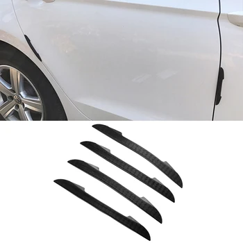 

4Pcs Black Car Side Door Edge Guard Bumper Trim Protector Stickers For suzuki swift jimny gsxr 600