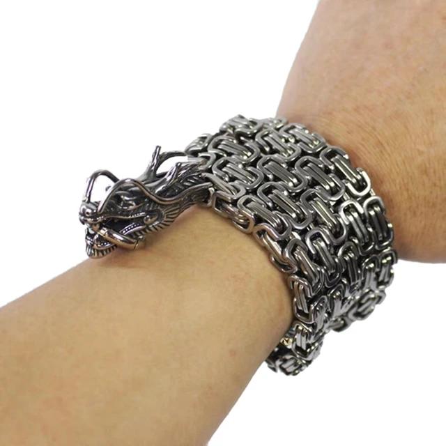 Titanium Bracelets Necklace  New Chain Necklace Bracelet - New Stainless  Steel - Aliexpress