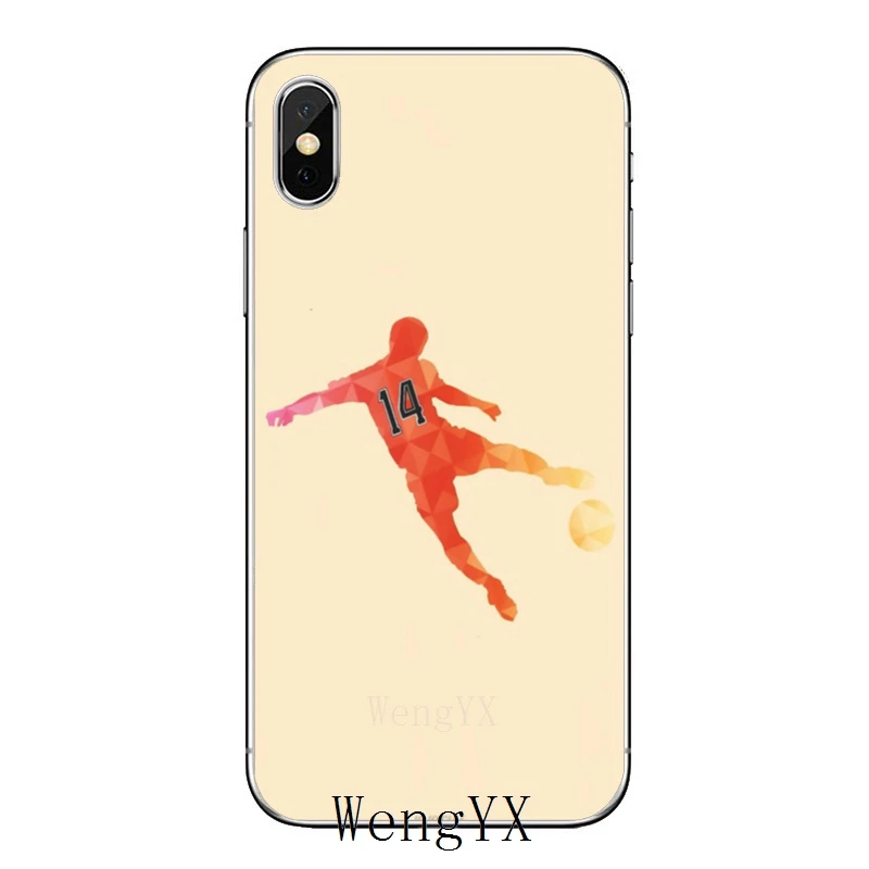 Голландский футболист Johan Cruyff для iPhone 11 pro XR X XS Max 8 7 6s plus SE 5s 5c iPod Touch 5 6 Чехол - Цвет: Johan-Cruyff-A-07