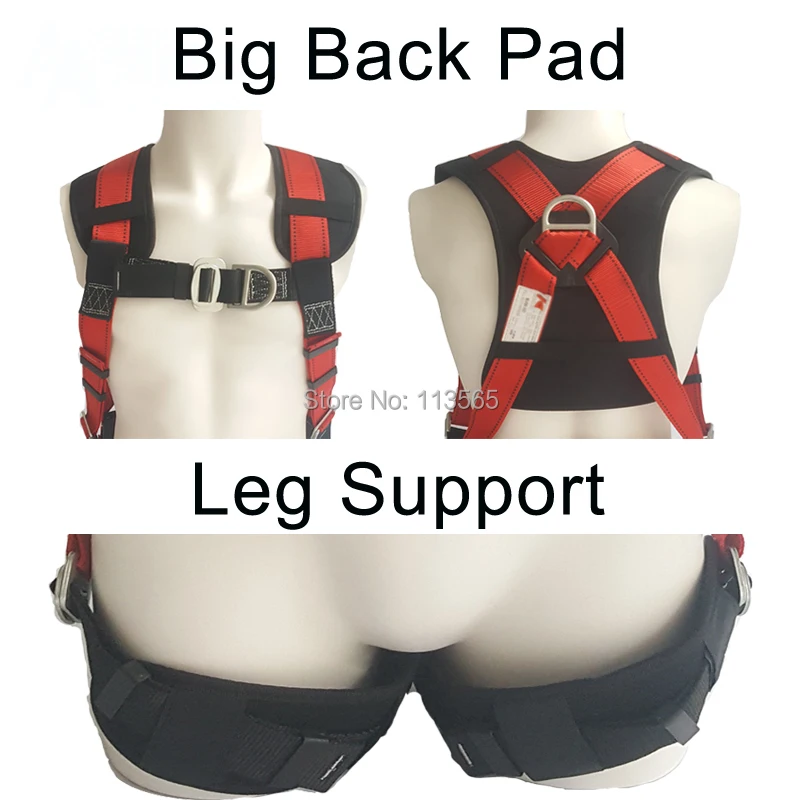 Cinto de segurança de escalada da proteção