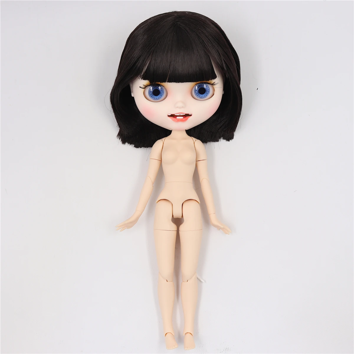 Ледяная фабрика blyth кукла на заказ кукла bjd игрушка белая кожа соединение тела матовое лицо с зубами голая кукла 30 см