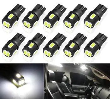 

10x W5W LED T10 LED Interior Car Lights for Volkswagen GOLF 6 7 MK6 MK7 POLO Tiguan