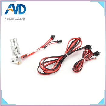 

1Set R2 Hexagon Hot End Kit 1.75mm All Metal Hotend 24V With 100Kohm Thermistor 0.4mm Nozzle for Robo R2 3D Printer Part