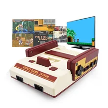 Семейные тв портативные игровые консоли 8 бит видео игры встроенный в 500 без повтора игры для детей мини игровая консоль