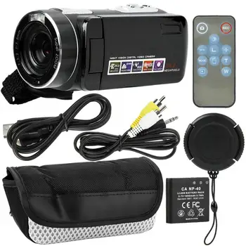 

FHD-P7 1920x1080P 3 Inch LCD Screen Handheld Night Vision Digital Video Camera Camcorder Recorder