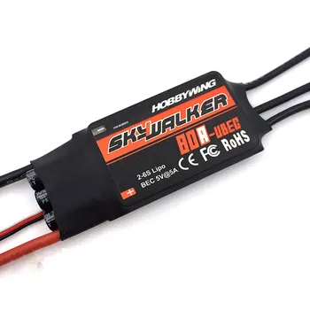 

1pc Skywalker 80A ESC speed Controler With UBEC For RC FPV Quadcopter Aircraft RC Helicopter