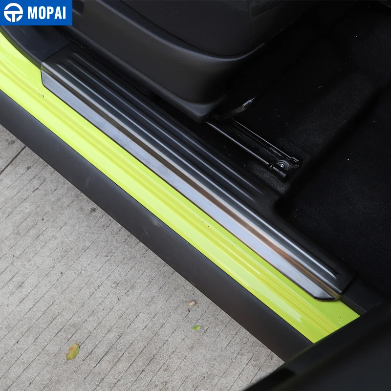 MOPAI Nerf балки для пробежек на пороге автомобиля Накладка порог Suzuki Jimny 2019 +|Буксиры