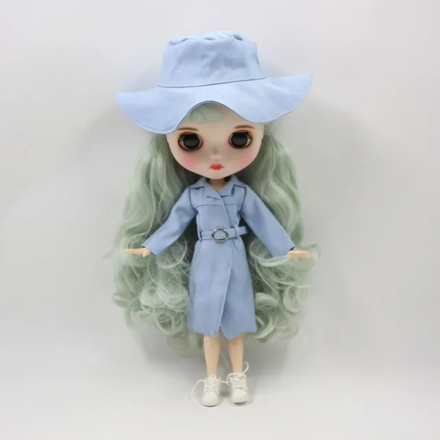 Fortune Days DBS 1/6 bjd Кукла Мягкие Вьющиеся Волосы соединение тела Новое матовое лицо с бровями девушка подарок игрушка кукла - Цвет: doll and clothes
