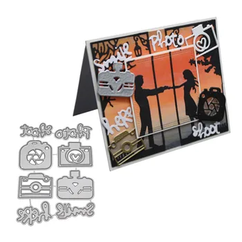 

Camera New De Cutting Die 2019 Nueva Plantilla Para Ninos Y Ninas Para DIY Scrapbooking Papel/tarjetas De Fotos En Relieve Muere
