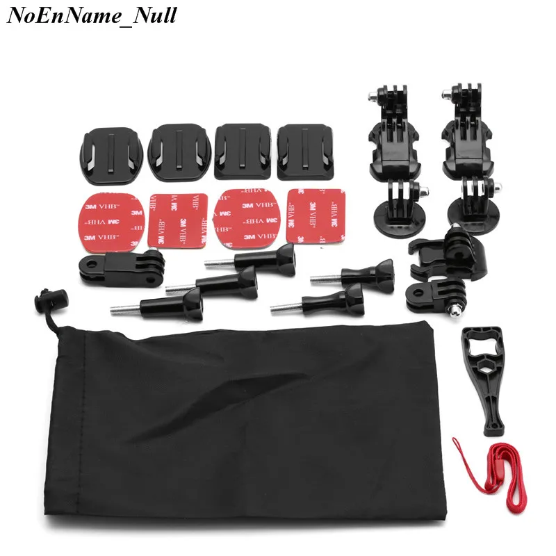 

1 Set 15 in 1 Grab Bag of Mounts Kit Bundle Accessory for Gopro Hero 4 3+3 2 1 SJ4000