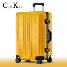 Модный чемодан на колесиках, деловой чемодан, скользящий, бесшумный, на колесиках, для путешествий, сумка для багажа, чемоданы