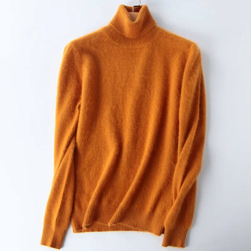 Women's loose Pullover plus velvet autumn and winter new plus thick knitted bottom sweater