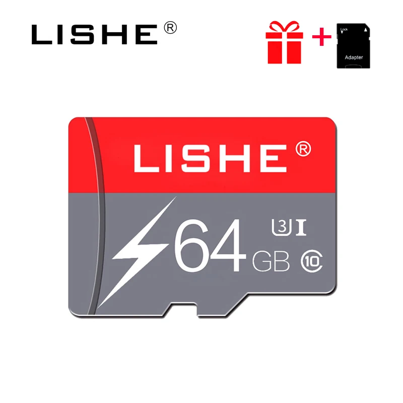 Micro SD TF карта 4 ГБ 8 ГБ 16 ГБ 32 ГБ 64 ГБ 128 Гб класс 10 Флэш-память Microsd карта 8 16 32 64 128 ГБ для смартфона адаптер - Емкость: 64GB Class 10