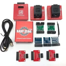 Новая версия легкий Jtag плюс коробка легко-Jtag плюс коробка+ легкий Jtag/UFI/Медуза ISP адаптеры+ UFS 3 в 1 разъем поддержка UFS BGA-254, 153