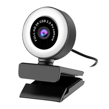 

PC Webcam for Streaming HD 1080P 960A USB Pro Computer Web Camera Video Cam for Mac Windows Laptop Conference Gaming Ring Light