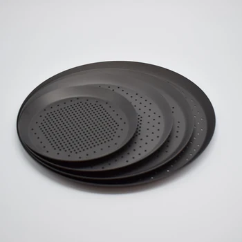 

Pizza Baking Pan, Nonstick Pizza Pan With Holes,Steel Round Crispy Crust Pizza Oven Tray Perforated Bakeware Tool Kitchen Cook